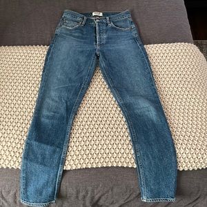 AGOLDE Nico dark wash jean